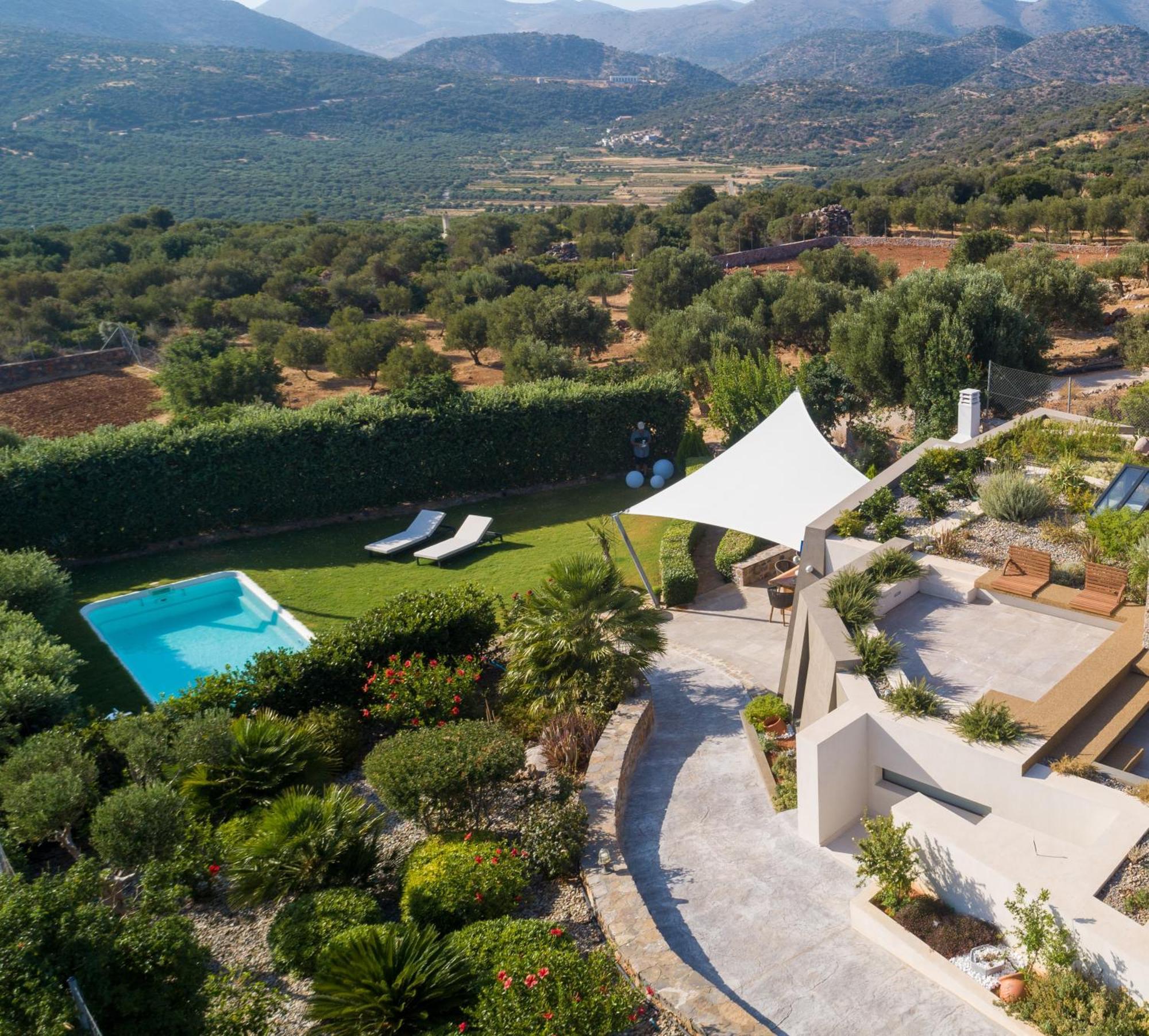 Lithari Luxury Villa With Private Pool, Your Perfect Retreat, Crete Agios Nikolaos  Ngoại thất bức ảnh