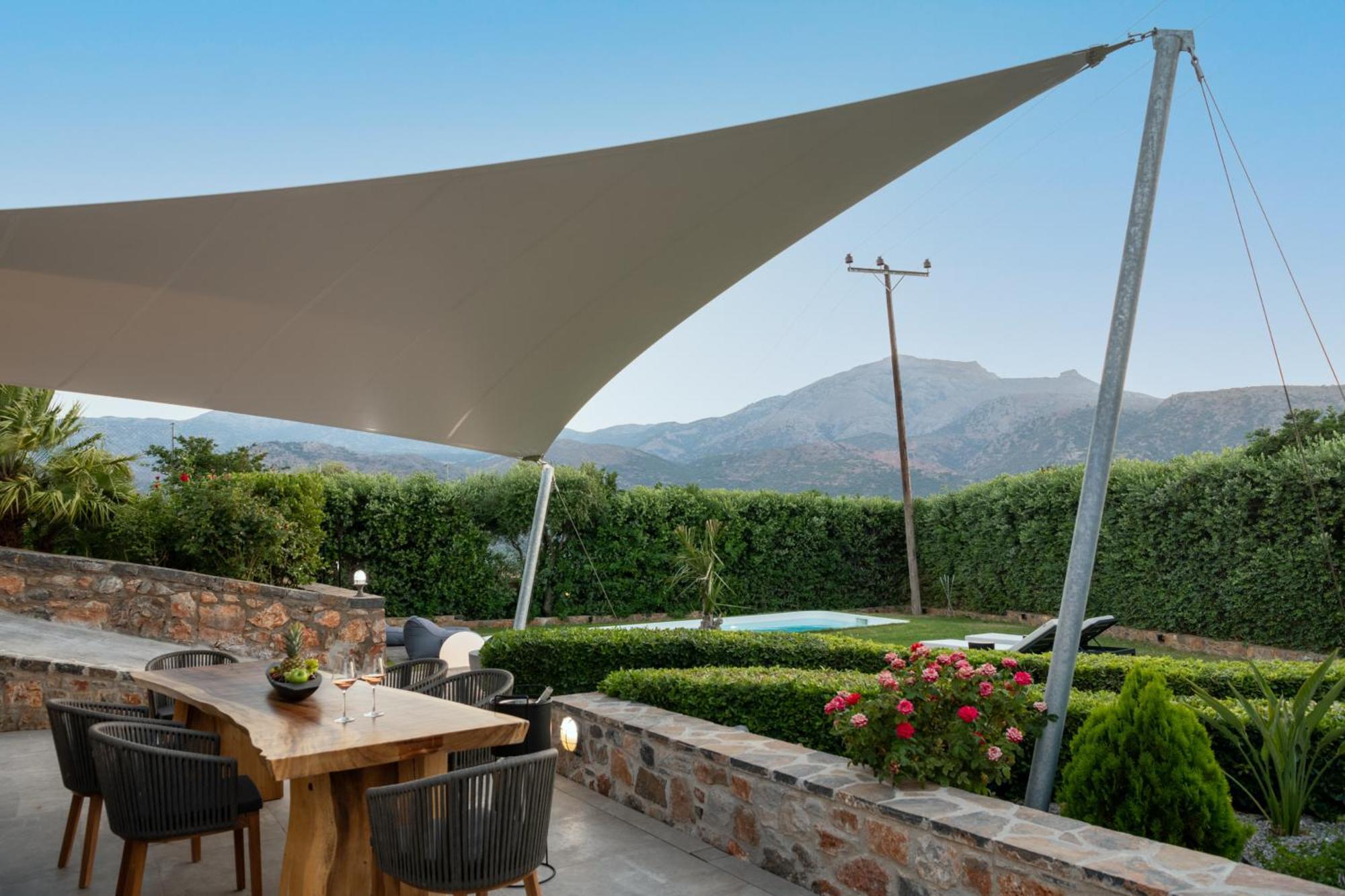 Lithari Luxury Villa With Private Pool, Your Perfect Retreat, Crete Agios Nikolaos  Ngoại thất bức ảnh